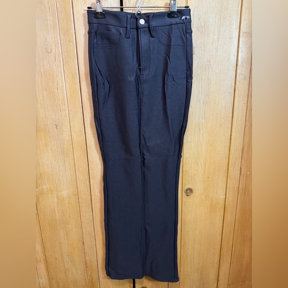 Good American Back Zip Up High Rise Front Button Maxi Skirt - Picture 1 of 4
